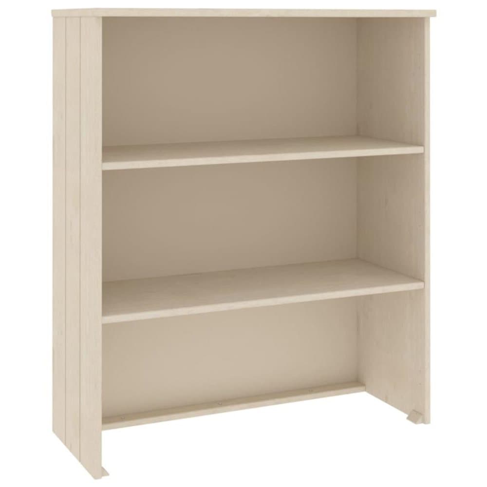 vidaXL Överdel till högskåp honungsbrun 85x35x100 cm massiv furu