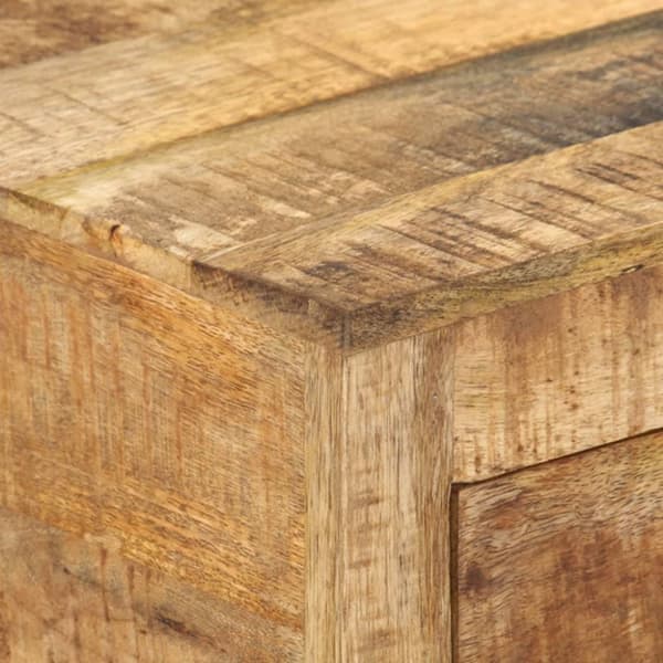 vidaXL Senkki 110x30x65 cm täysi mangopuu