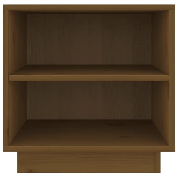 vidaXL Yöpöydät 2 kpl hunajanruskea 40x34x40 cm täysi mänty
