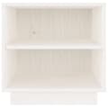 Miniatyrbilde 5 av 10: vidaXL Nattbord 40x34x40 cm heltre furu hvit