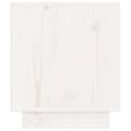 Miniatyrbilde 6 av 9: vidaXL Nattbord 2 stk 40x34x40 cm heltre furu hvit