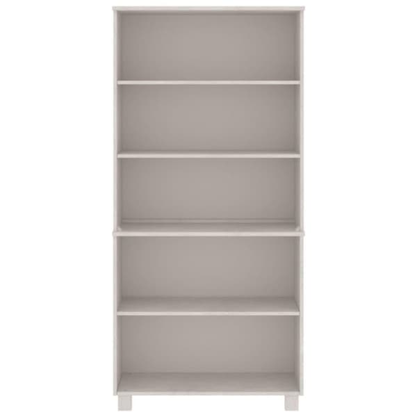 vidaXL Highboard HAMAR heltre furu hvit