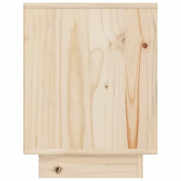 vidaXL Yöpöydät 2 kpl 40x30x40 cm täysi mänty