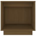 Miniatyrbilde 4 av 8: vidaXL Nattbord 2 stk honningbrun 40x30x40 cm heltre furu