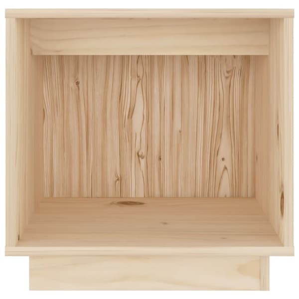 vidaXL Nattbord 2 stk 40x30x40 heltre furu