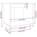 Miniatyrbilde 7 av 9: vidaXL Nattbord 40x30x40 heltre furu