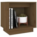 Miniatyrbilde 3 av 9: vidaXL Nattbord honningbrun 40x30x40 cm heltre furu