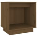 Miniatyrbilde 8 av 9: vidaXL Nattbord honningbrun 40x30x40 cm heltre furu