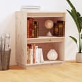 Miniatyrbilde 10 av 11: vidaXL Konsollskap 60x34x75 cm heltre furu