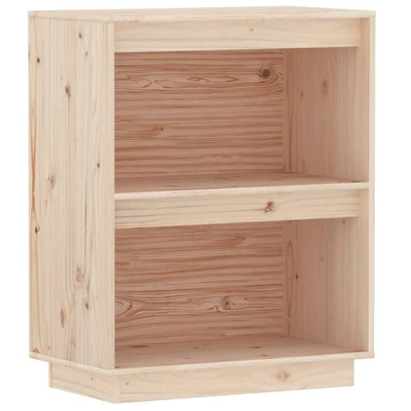 vidaXL Konsollskap 60x34x75 cm heltre furu
