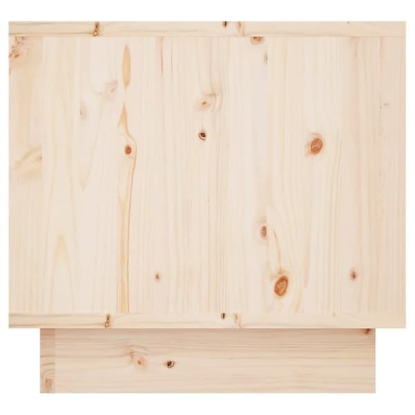 vidaXL Nattbord 35x34x32 cm heltre furu