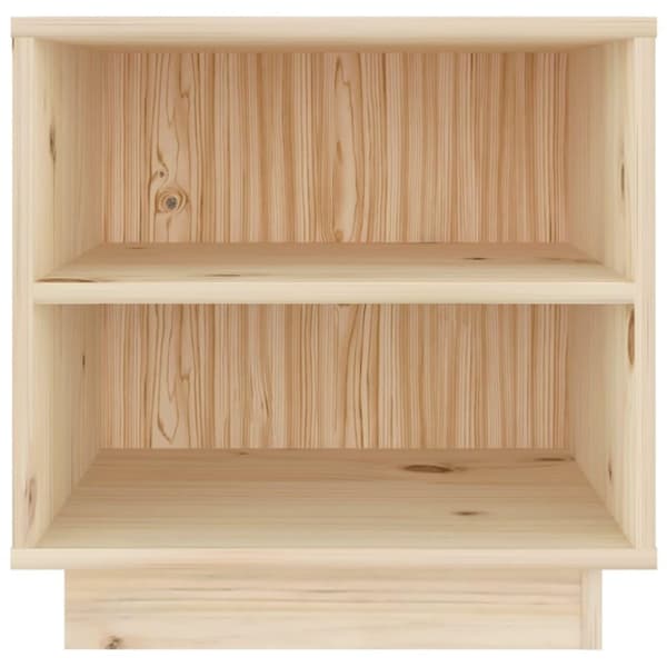 vidaXL Nattbord 40x34x40 cm heltre furu