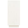Miniatyrbild 7 av 11: vidaXL Konsolbord vit 60x34x75 cm massiv furu