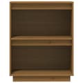 Pikkukuva 6 / 11: vidaXL Konsolikaappi hunajanruskea 60x34x75 cm täysi mänty