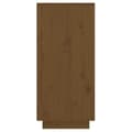 Miniatyrbilde 7 av 11: vidaXL Konsollskap honningbrun 60x34x75 cm heltre furu