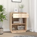 Miniatyrbild 3 av 11: vidaXL Konsolbord 60x34x75 cm massiv furu