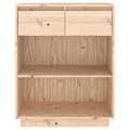 Miniatyrbild 5 av 11: vidaXL Konsolbord 60x34x75 cm massiv furu