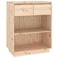 Miniatyrbild 11 av 11: vidaXL Konsolbord 60x34x75 cm massiv furu