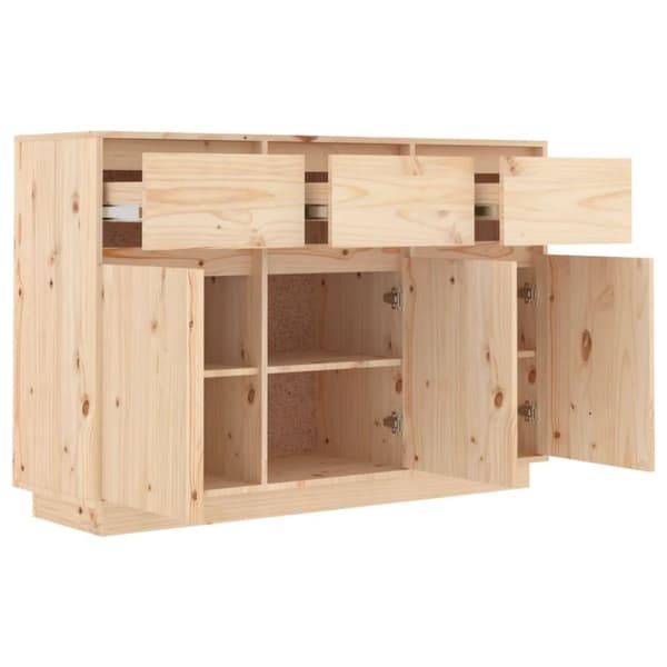 vidaXL Senkki 110x34x75 cm täysi mänty