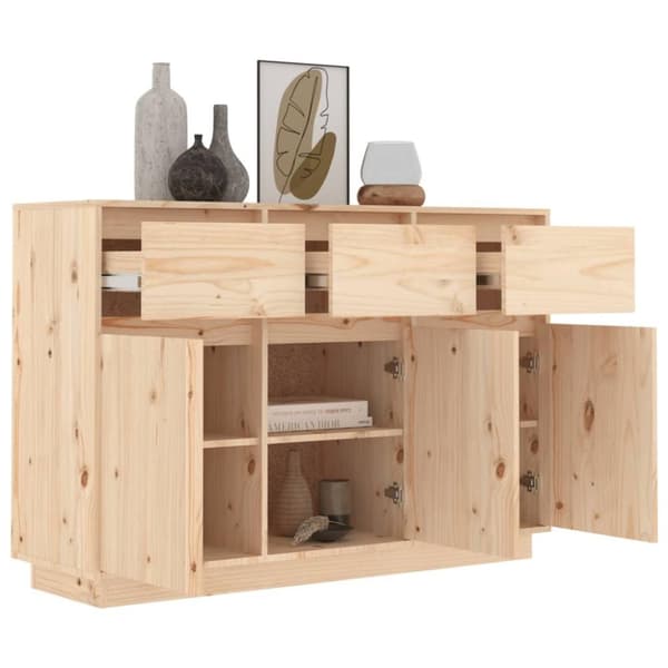 vidaXL Senkki 110x34x75 cm täysi mänty