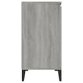 Pikkukuva 4 / 11: vidaXL Senkki harmaa Sonoma 104x35x70 cm tekninen puu