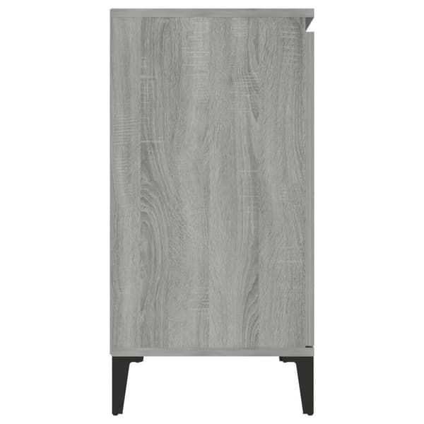 vidaXL Senkki harmaa Sonoma 104x35x70 cm tekninen puu