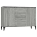 Pikkukuva 1 / 11: vidaXL Senkki harmaa Sonoma 104x35x70 cm tekninen puu