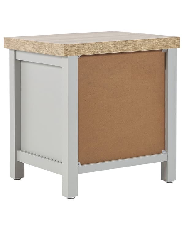 Enkelt Sängbord av Björkträ i Minimalistisk Stil