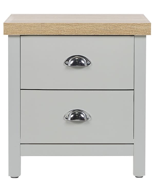 Enkelt Sängbord av Björkträ i Minimalistisk Stil