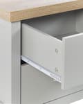 Miniatyrbild 8 av 10: Enkelt Sängbord av Björkträ i Minimalistisk Stil