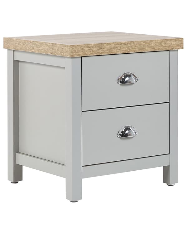 Enkelt Sängbord av Björkträ i Minimalistisk Stil