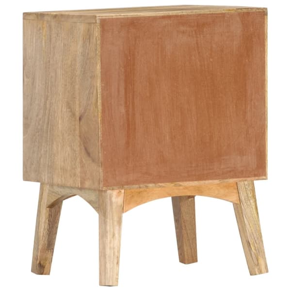 vidaXL Nattbord 40x35x55 heltre mango
