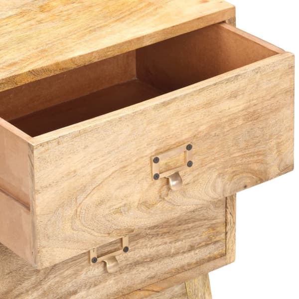vidaXL Nattbord 40x35x55 heltre mango
