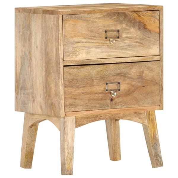 vidaXL Nattbord 40x35x55 heltre mango