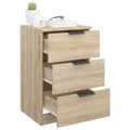 Miniatyrbilde 5 av 11: vidaXL Nattbord 2 stk sonoma eik 40x36x65 cm