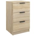 Miniatyrbilde 6 av 11: vidaXL Nattbord 2 stk sonoma eik 40x36x65 cm