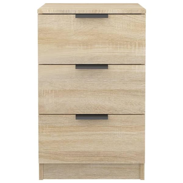 vidaXL Nattbord 2 stk sonoma eik 40x36x65 cm