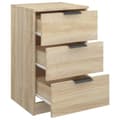 Miniatyrbilde 9 av 11: vidaXL Nattbord 2 stk sonoma eik 40x36x65 cm
