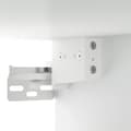 Miniatyrbild 8 av 10: vidaXL Väggmonterat sängbord vit 35x35x20 cm