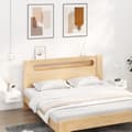 Miniatyrbilde 11 av 11: vidaXL Veggmonterte nattbord 2 stk hvit 35x35x20 cm