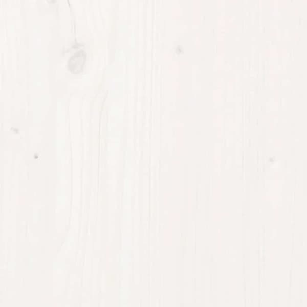 vidaXL Sängbord 2 st vit 40x35x61,5 cm massiv furu