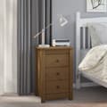 Miniatyrbilde 6 av 11: vidaXL Nattbord 2 stk honningbrun 40x35x61 cm heltre furu