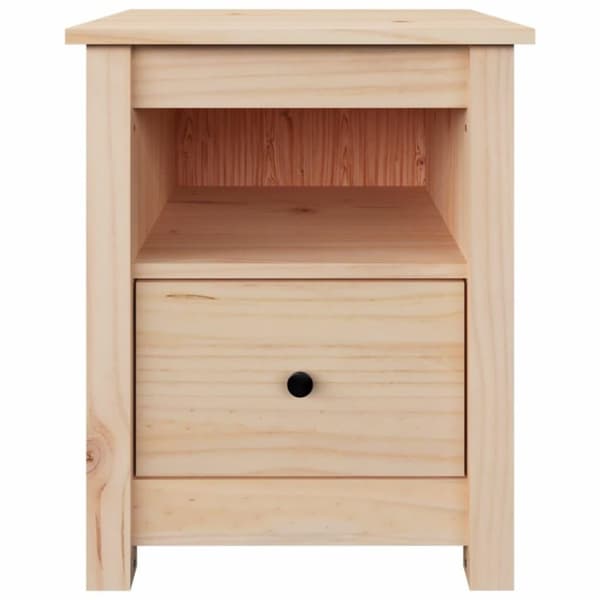 vidaXL Nattbord 40x35x49 cm heltre furu