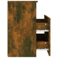 Miniatyrbilde 8 av 10: vidaXL Nattbord 2 stk røkt eik 50x32x60 cm