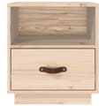 Miniatyrbilde 6 av 11: vidaXL Nattbord 40x34x45 cm heltre furu