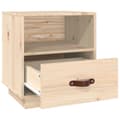 Miniatyrbilde 7 av 11: vidaXL Nattbord 40x34x45 cm heltre furu