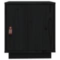 Miniatyrbilde 6 av 11: vidaXL Nattbord svart 40x34x45 heltre furu