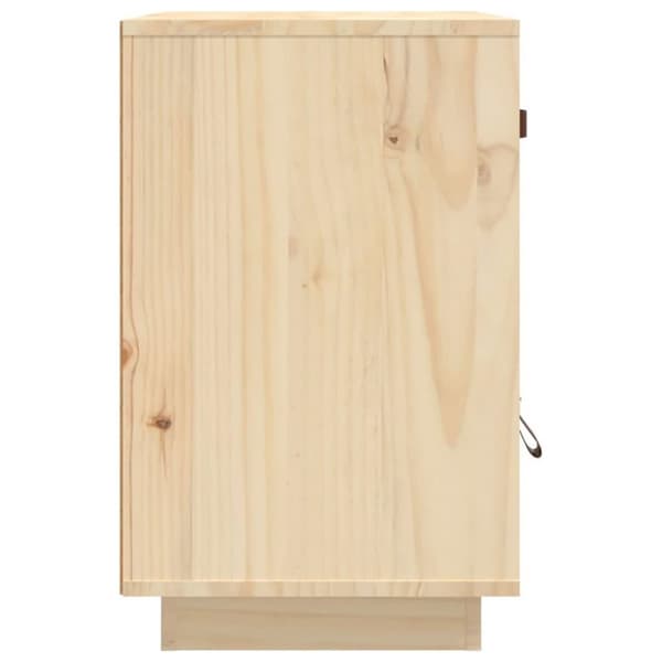 vidaXL Nattbord 40x34x55 cm heltre furu