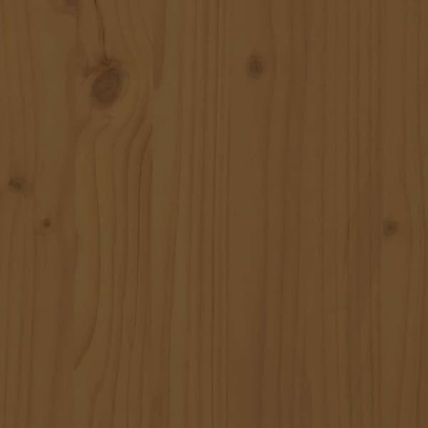 vidaXL Nattbord honningbrun 40x34x55 cm heltre furu