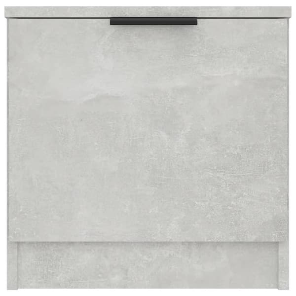 vidaXL sengebord 40x39x40 cm betongrå